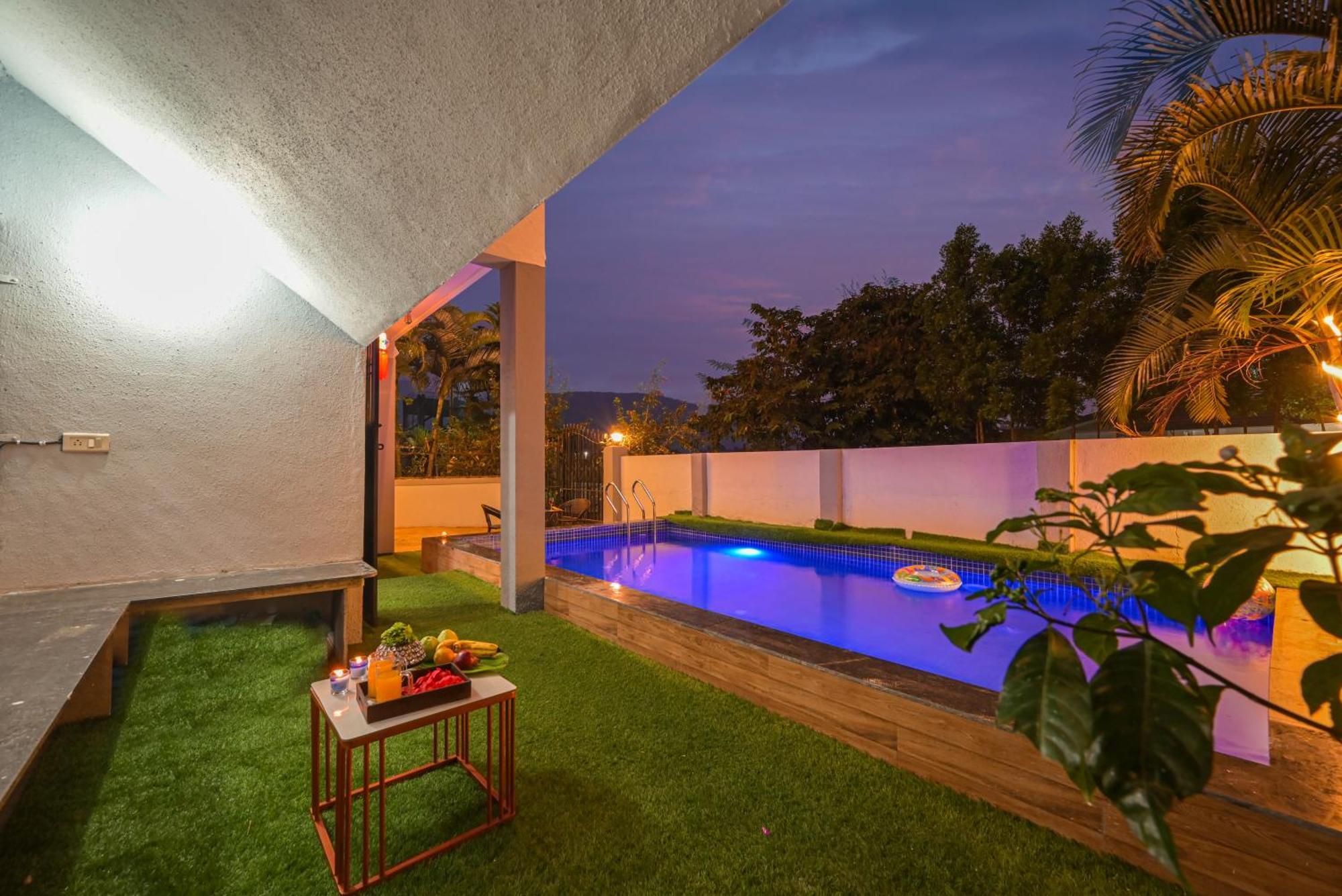 Ll Empyrean Stay II Luxury Ll Celestial Unicorn Villa Ll 3Bhk Ll Ac Ll Private Big Pool Ll โลนาวาลา ภายนอก รูปภาพ