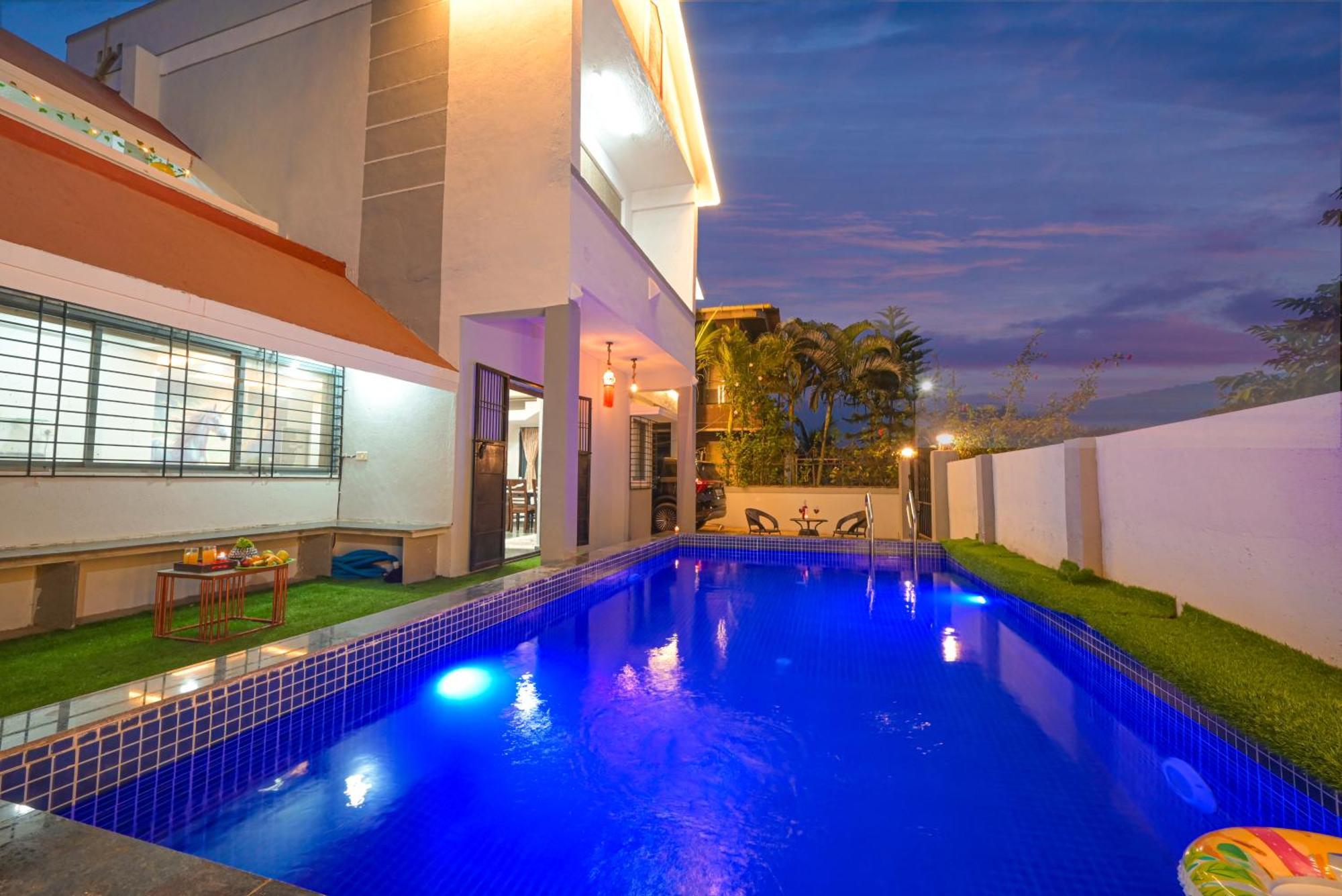 Ll Empyrean Stay II Luxury Ll Celestial Unicorn Villa Ll 3Bhk Ll Ac Ll Private Big Pool Ll โลนาวาลา ภายนอก รูปภาพ