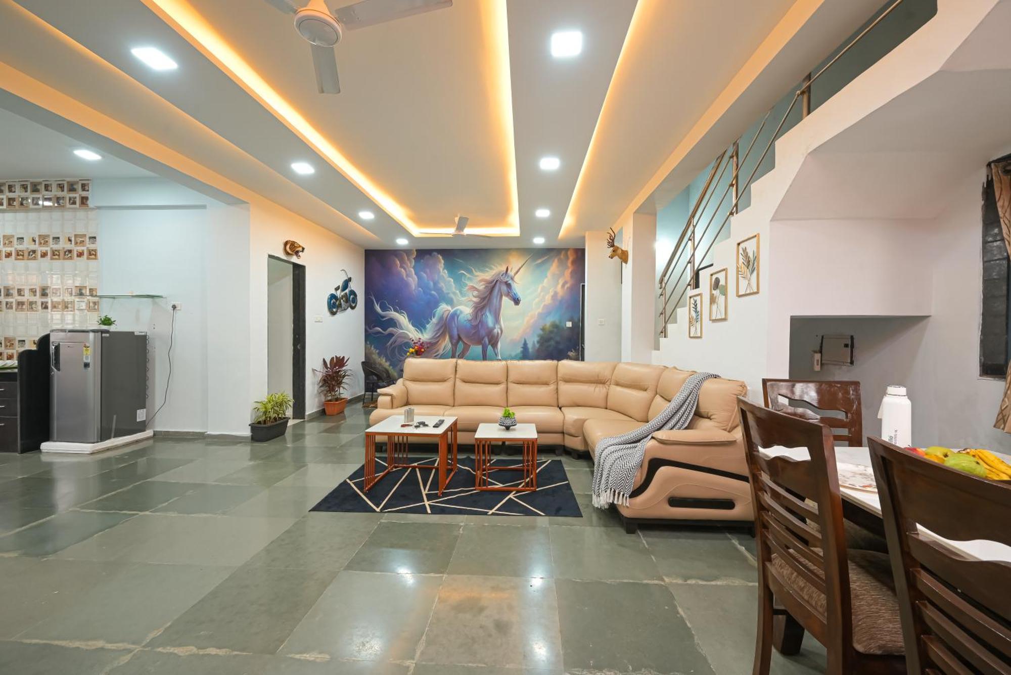 Ll Empyrean Stay II Luxury Ll Celestial Unicorn Villa Ll 3Bhk Ll Ac Ll Private Big Pool Ll โลนาวาลา ภายนอก รูปภาพ
